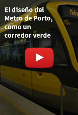 El diseño del Metro de Porto, como un corredor verde